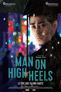 Man on high heels