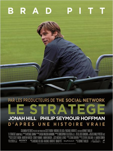 DVD : Le Stratège (Moneyball) avec Brad Pitt, Jonah Hill