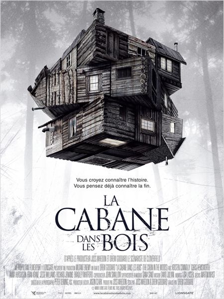 Critique : La cabane dans les bois de D. Goddard et Joss Whedon avec Kristen Connolly, Chris Hemsworth, Anna Hutchison