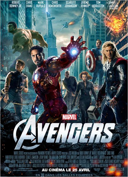Critique : The Avengers de Joss Whedon avec Robert Downey Jr, Chris Evan, Mark Ruffalo, Chris Hemsworth, Scarlett Johansson, Samuel L.Jackson