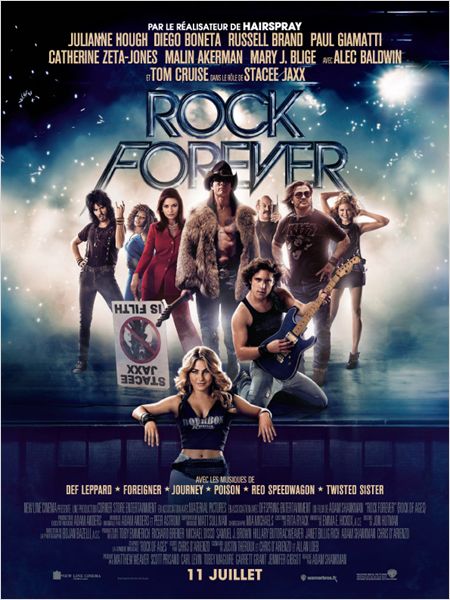 Critique : Rock Forever – Rock of Ages avec Tom Cruise, Alex Baldwin, Malin Akerman, Bryan Cranston