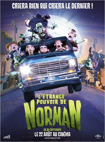 Critique : L’étrange pouvoir de Norman – Paranorman de Sam Fell