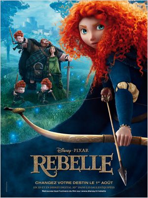 Critique : Rebelle (Brave) de Mark Andrews avec Kelly McDonald Disney – Pixar