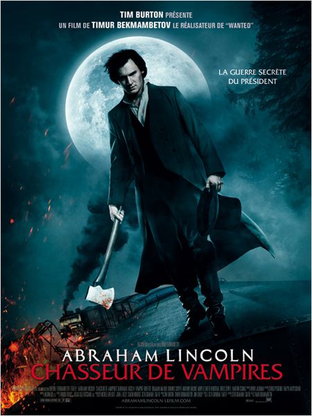 Critique : Abraham Lincoln,  chasseur de vampires de Timur Bekmambetov avec  Benjamin Walker, Dominic Cooper