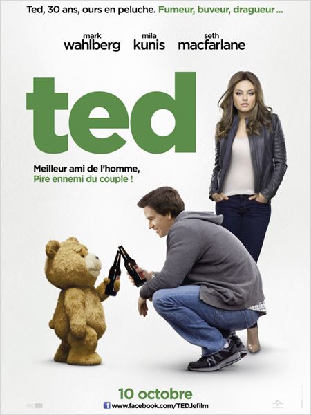 Critique : Ted de Seth MacFarlane avec Mark Wahlberg, Mila Kunis