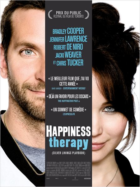 Critique : Happiness Therapy de David O. Russell avec Bradley Cooper, Jennifer Lawrence, Robert de Niro