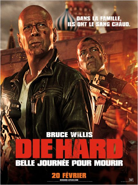 Critique : Die Hard 5 Belle journée pour mourir de John Moore avec Bruce Willis, Jai Courtney, Sebastian Koch
