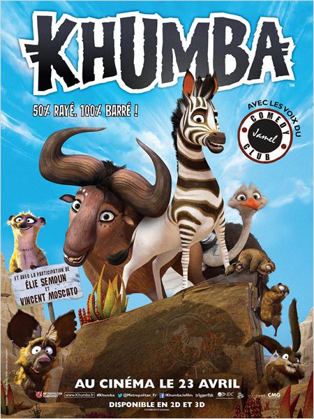 Critique : Khumba de Anthony Silverston avec les voix de Jake T. Austin, Liam Neeson, Steve Buscemi