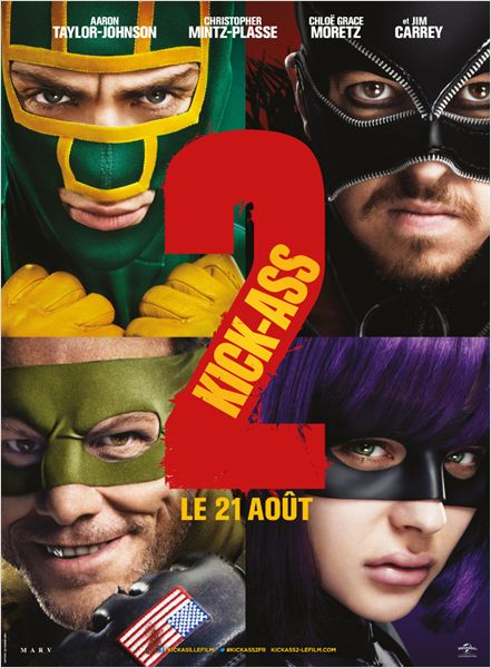 Critique : Kick-Ass 2 de Jeff Wadlow avec Aaron Taylor-Johnson, Chloë Grace Moretz, Christopher Mintz-Plasse