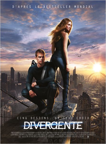 Critique : Divergente de Neil Burger avec Shailene Woodley, Theo James, Kate Winslet