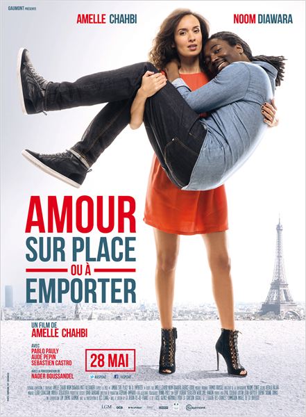 Critique : Amour sur place ou à emporter de  et avec Amelle Chahbi, Noom Diawara, Aude Pepin