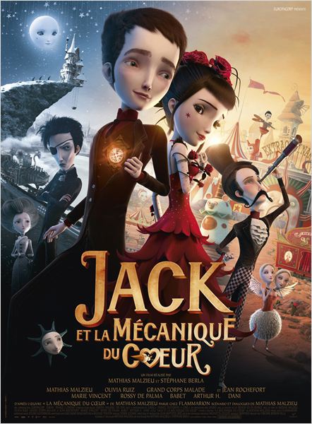 Critique : Jack et la mécanique du coeur de Mathias Malzieu et Stéphane Berla