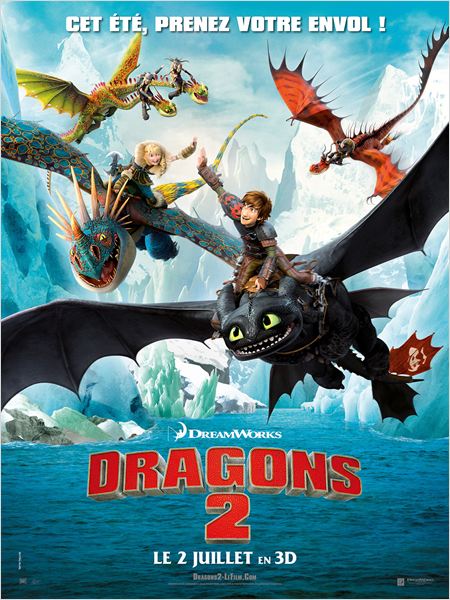 Critique : Dragons 2 (How to train your dragon 2) au cinéma le 2 juillet 2014