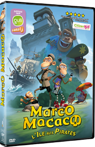 Concours : Gagnez des DVD du dessin animé Marco Macaco, l’île aux pirates