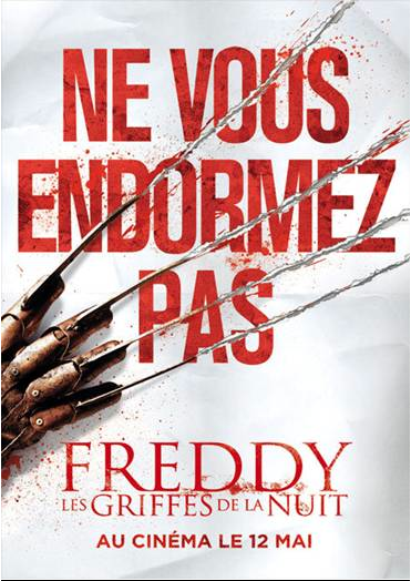 Concours Freddy les griffes de la nuit sur Facebook