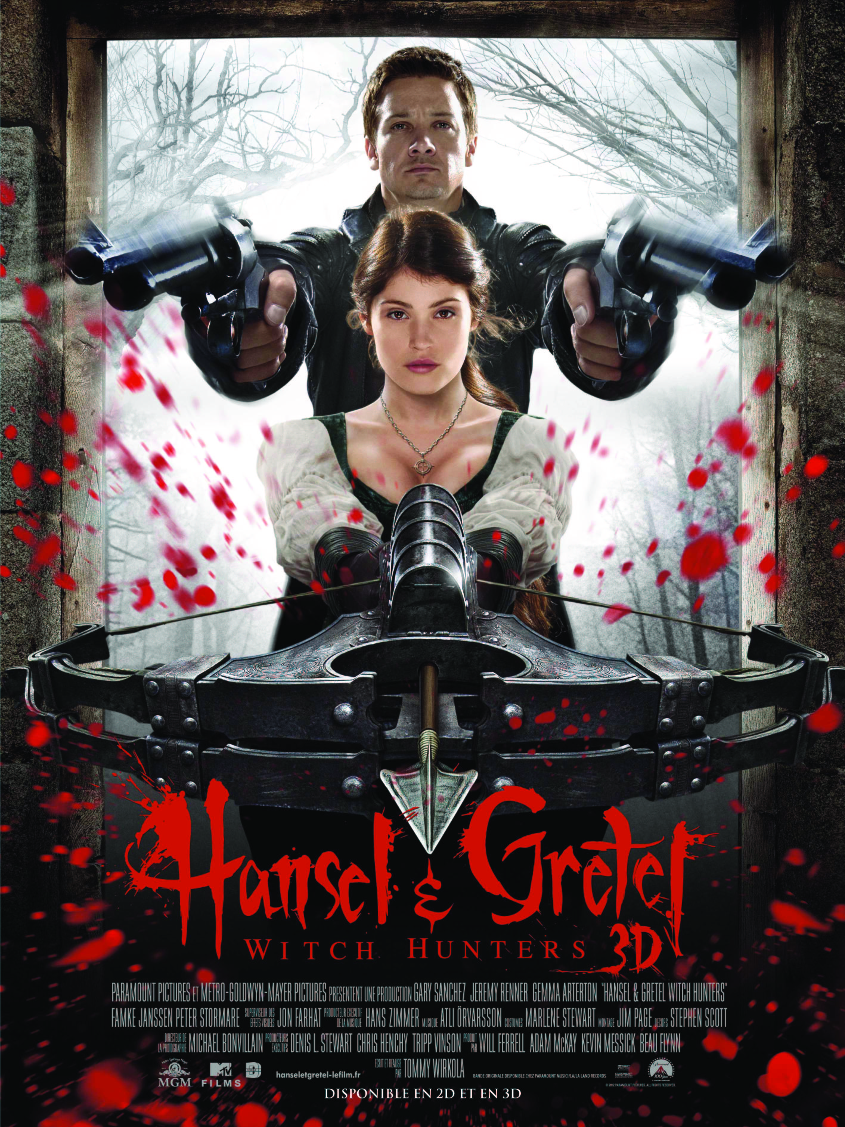 News : Hansel et Gretel – Witch Hunters, affiche définitive et nouvelle bande-annonce