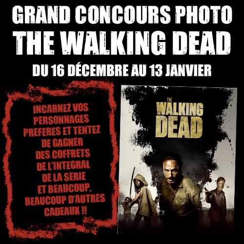 Concours : Walking Dead, gagnez des coffrets de la série 1 à 3, des BD, des figurines…