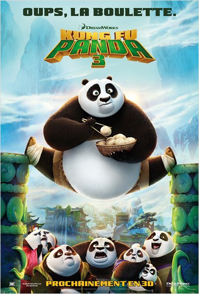 Kung Fu Panda 3 : Teaser et Affiche de la suite des aventures de Po, le 30 mars 2016 au cinéma