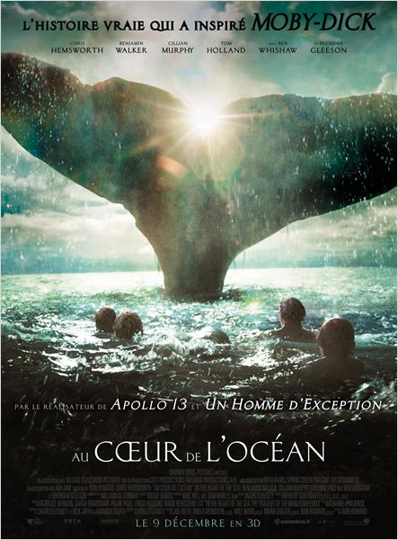 Critique du film : Au Coeur de l’Océan de Ron Howard avec Chris Hemsworth, Benjamin Walker, Cillian Murphy