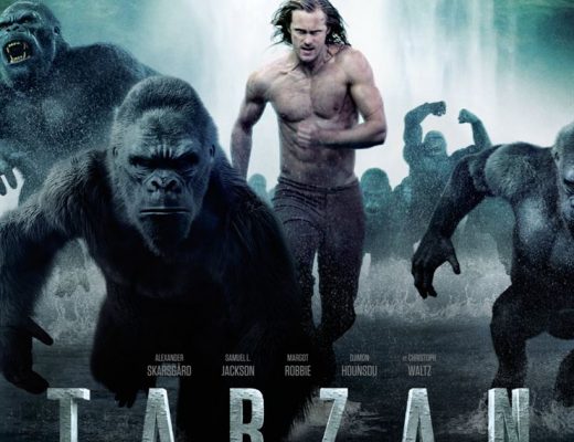 Critique du film Tarzan (Legend of Tarzan)  de David Yates avec Alexander Skarsgård, Margot Robbie, Christoph Waltz