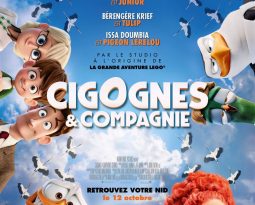 Critique du film d’animation Cigognes et Compagnie avec les voix de  Florent Peyre, Bérengère Krief, Issa Doumbia