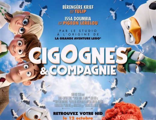 Critique du film d’animation Cigognes et Compagnie avec les voix de  Florent Peyre, Bérengère Krief, Issa Doumbia