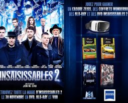 Gagnez des DVD, Blu-Ray SteelBook, un casque Zeiss et des Wonderbox avec Insaisissables 2 !